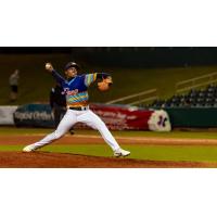 Montgomery Biscuits' Alfredo Zarraga on the mound