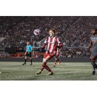 Atlético Ottawa midfielder Ollie Bassett